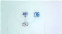 Ohrringe Ticchi Maurizio Dame DEEP BLUE in Weißgold Tanzanite 1 Ct OB02011 - OB02011